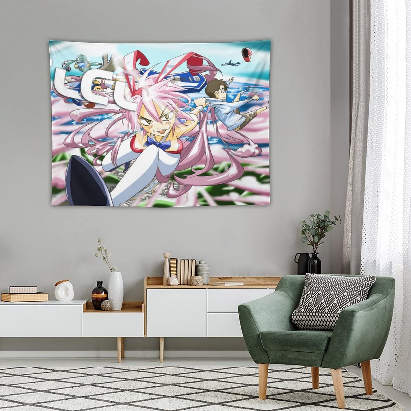 Amazon.co.jp: タペストリー 萌え アニメ柄 フリクリ FLCL ハル子